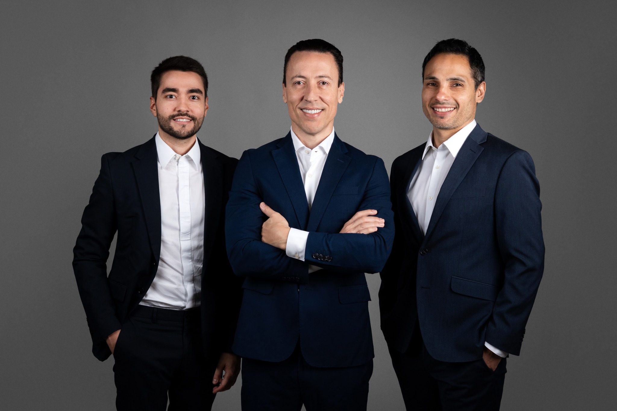 Eduardo Diamante, Eduardo Carlezzo and Rodrigo Marrubia together